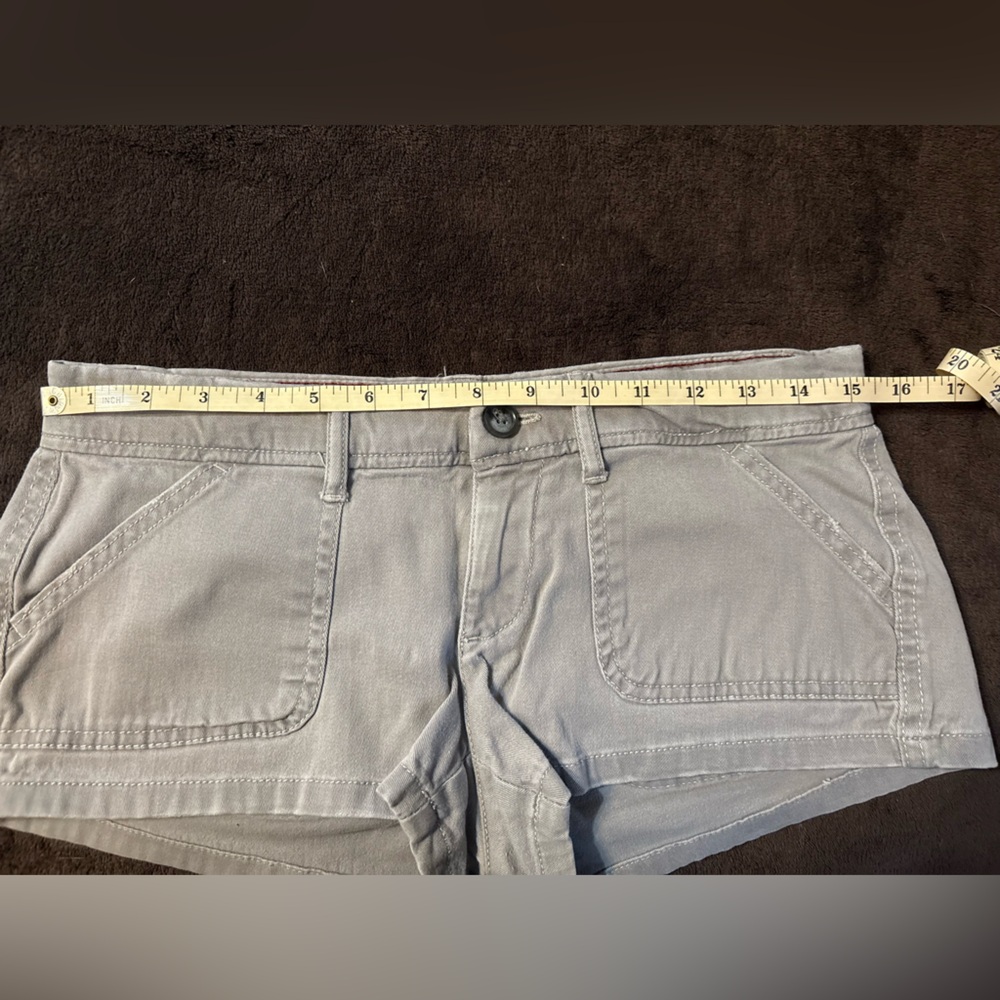 Low Rise Grey Shorts - Picture 7 of 7